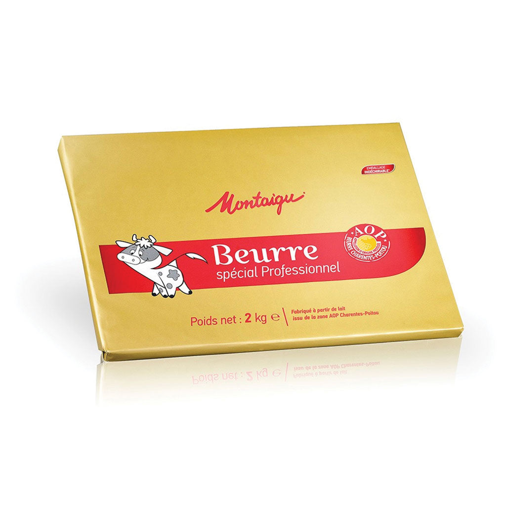 Butter AOP frozen unsalted Montaigu 500gr