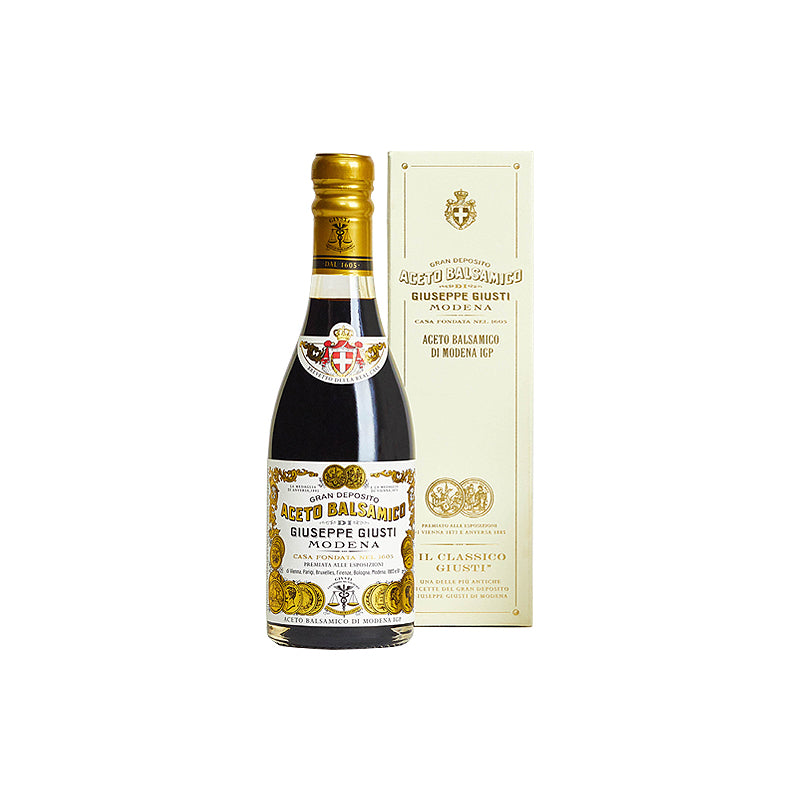 Balsamic Vinegar 2 Gold Medals 8y Champagnotta Giusti 250ml