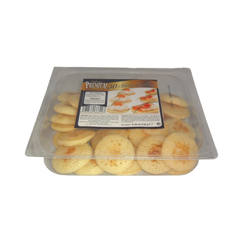 Frozen Blinis Cocktail Classic 4cm Delices du Chef Pack/30p