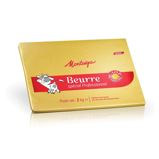 Butter AOP frozen unsalted Montaigu 500gr
