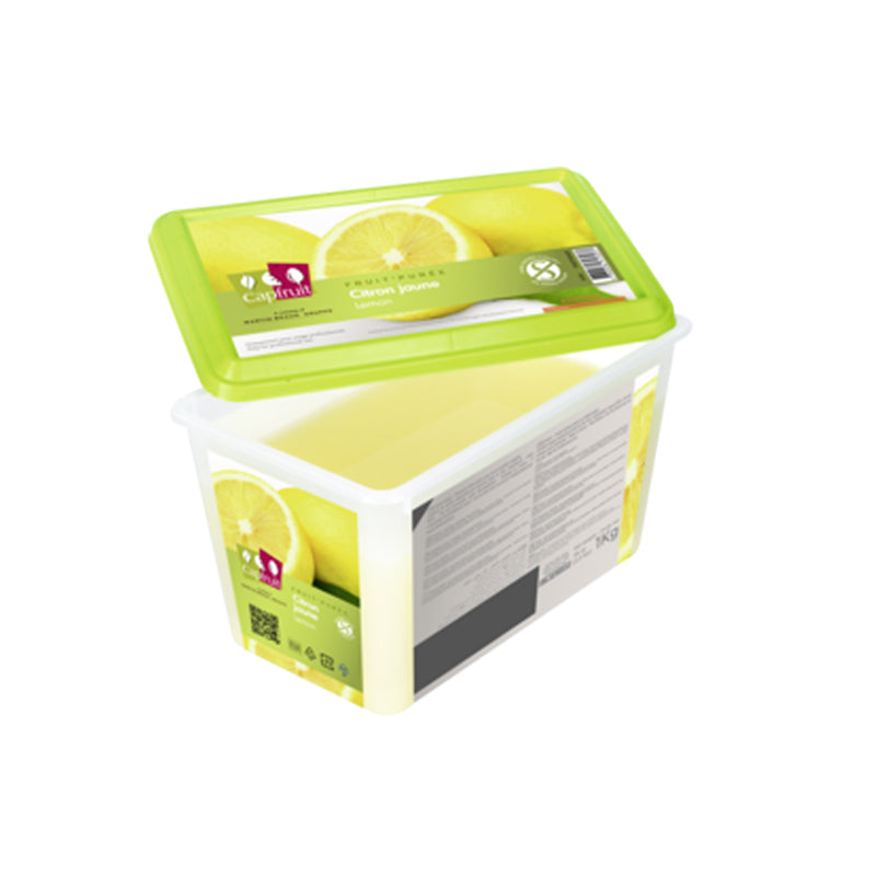 Frozen Puree Yellow Lemon Capfruit individual Pack 1kg