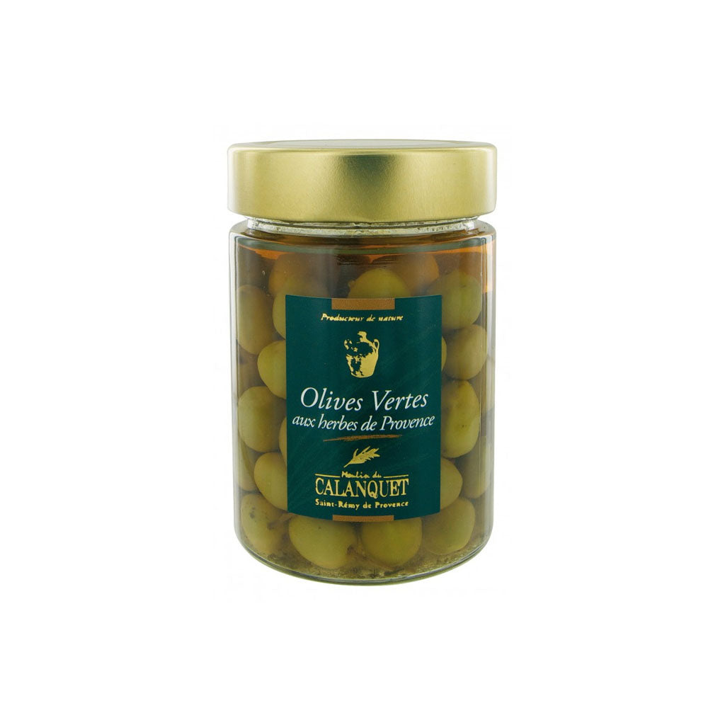 Olive Verte Aux Herbes De Provence 1kg Glass Jar
