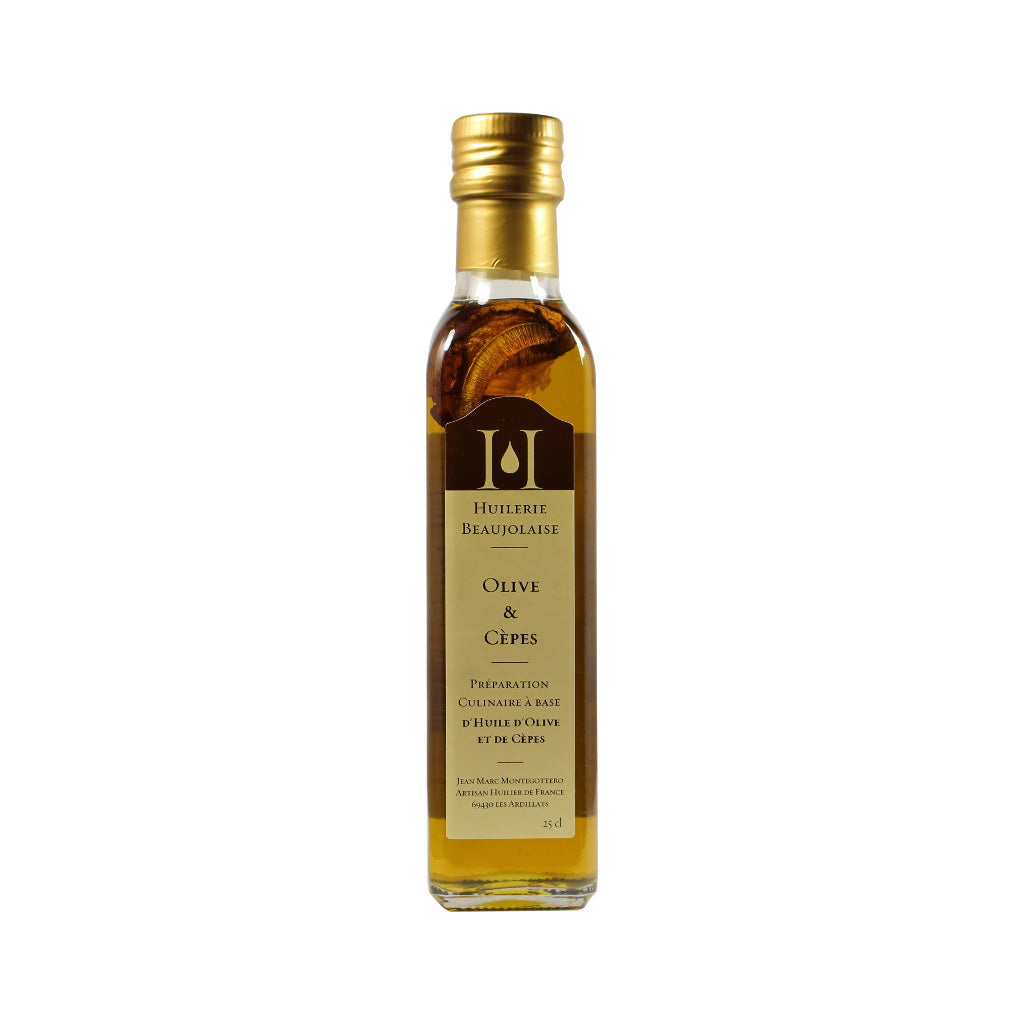 Porcini and Olive Maceration and Pressure Oil Huilerie du Beaujolais 250ml
